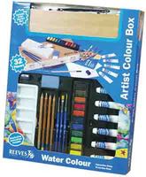 Reeves Water Colour Wood Box Set